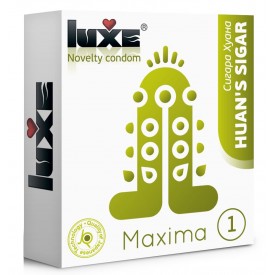 Презерватив Luxe Maxima WHITE "Сигара Хуана" - 1 шт.