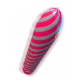 Розовый вибратор Sweet Swirl Vibrator - 21,3 см.
